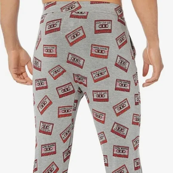 Saxx Men'sS Lust For Life Snooze jogger Grey Snooze Pull on Pants Size Small